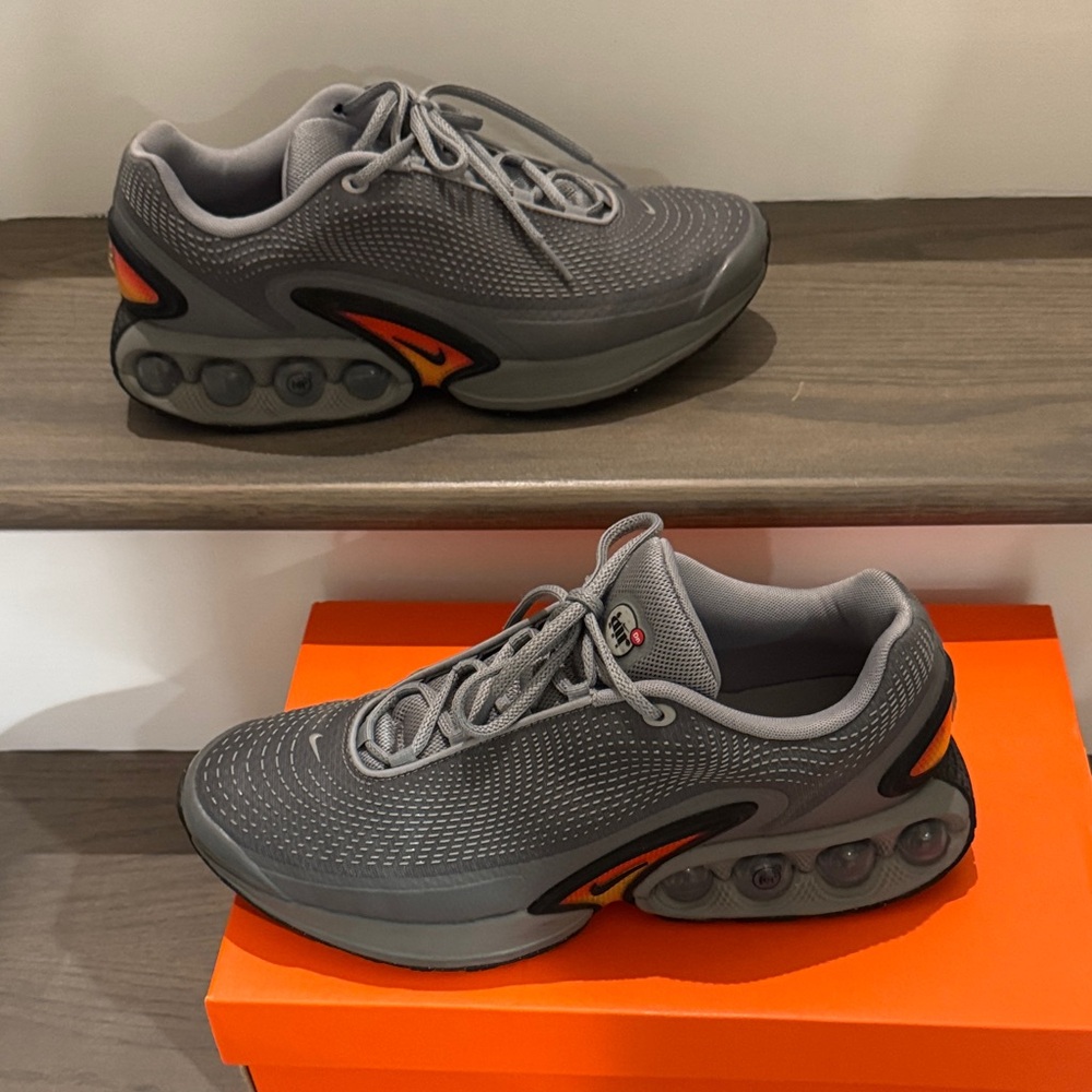 Nike Gray and Black Men's Sneakers